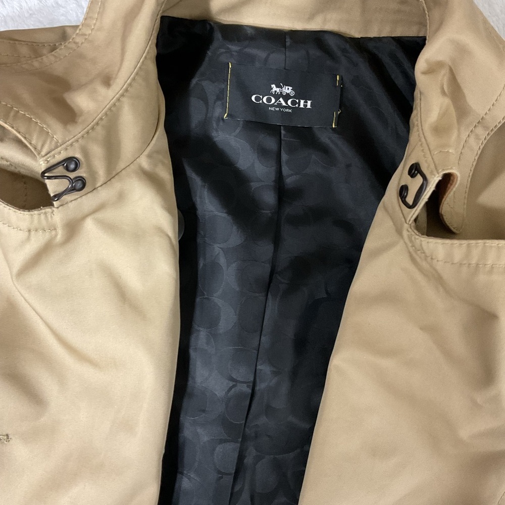 Coach Tan Trench Brand new - Picture 3 of 13